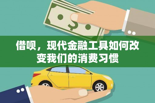海东借呗，现代金融工具如何改变我们的消费习惯