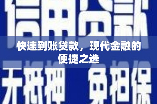 天元快速到账贷款，现代金融的便捷之选