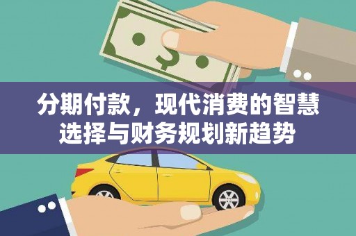 阿莲分期付款，现代消费的智慧选择与财务规划新趋势