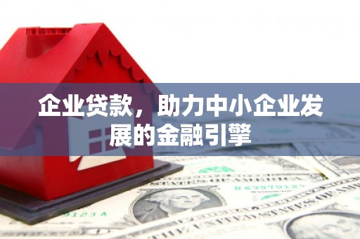 顺城企业贷款，助力中小企业发展的金融引擎
