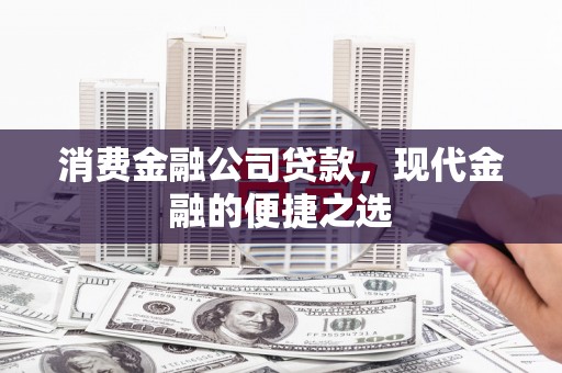 沂源消费金融公司贷款，现代金融的便捷之选