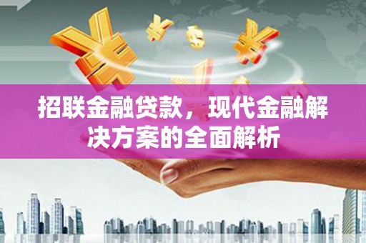 东胜招联金融贷款，现代金融解决方案的全面解析