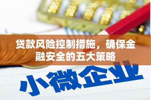 富源贷款风险控制措施，确保金融安全的五大策略