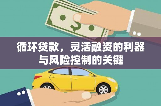 士林循环贷款，灵活融资的利器与风险控制的关键