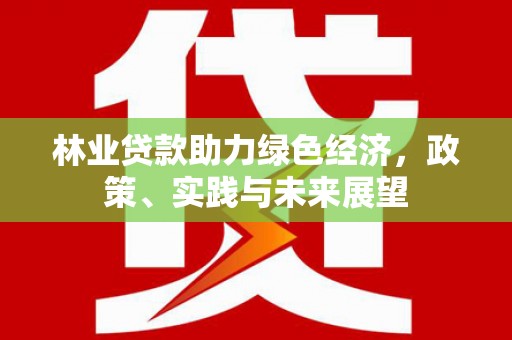六合林业贷款助力绿色经济，政策、实践与未来展望