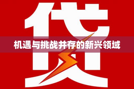 额济纳旗机遇与挑战并存的新兴领域